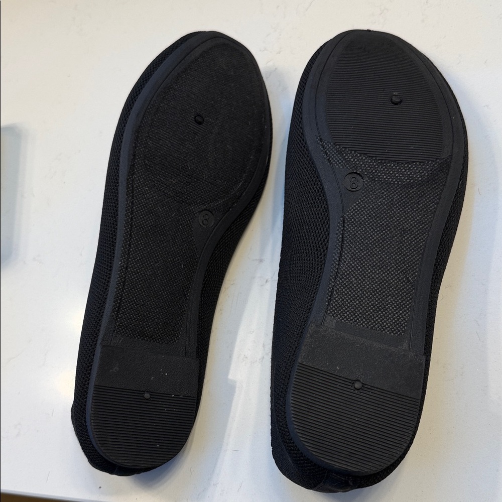 Danskin Black Knit Slip-On Footwear - Picture 4 of 5